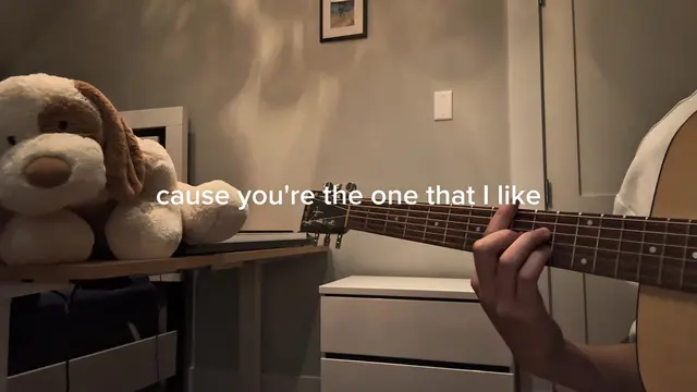 I like you the most - ponchet  #fyp #guitar #cover #ponchet #ilikeyouthemost