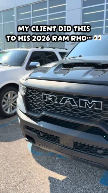 I was walking by and had to stop. 👀 This is a client of mine’s 2026 Ram 1500 RH