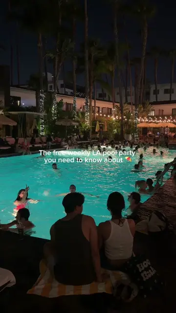 Looking for a pool party in LA? Start here 🍹 In partnership with @In Sheep’s Cl