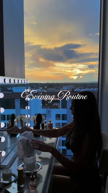 the sunset was so pretty tonight 🤍  @medicube global @Kérastase @Diptyque #even