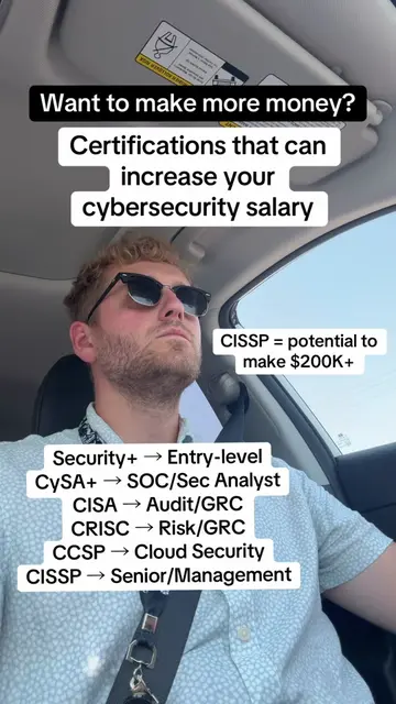 💰 Certifications that can increase your cybersecurity salary Not all cybersecur