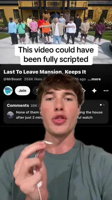 The mansion being destroyed MUST have been scripted, and I’m sure a lot more of 