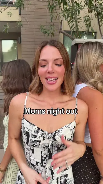 One of us is a mom. Place your bets...
