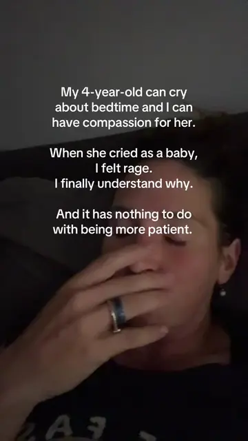 There’s a reason my baby crying could send me into RAGE… while my 4-year-old cry