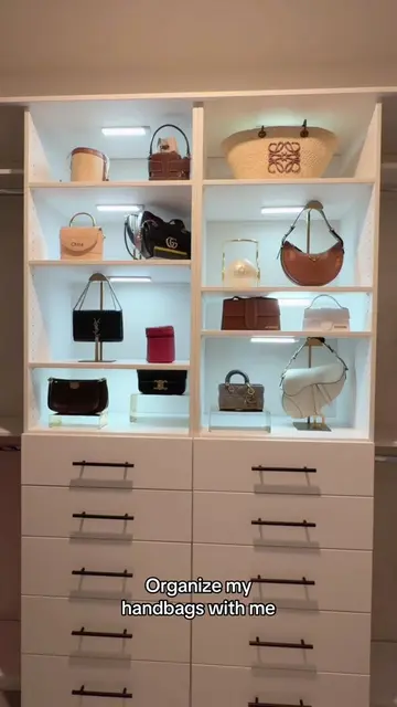 My babies finally have the space they deserve ☺️ #handbag #bagcollection #organi