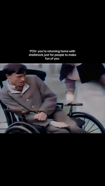 Many dont know but back then during WW1 soldiers that came back home with shells
