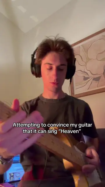 “Heaven” but on electric guitar #guitar #guitartok #electricguitar #foryou