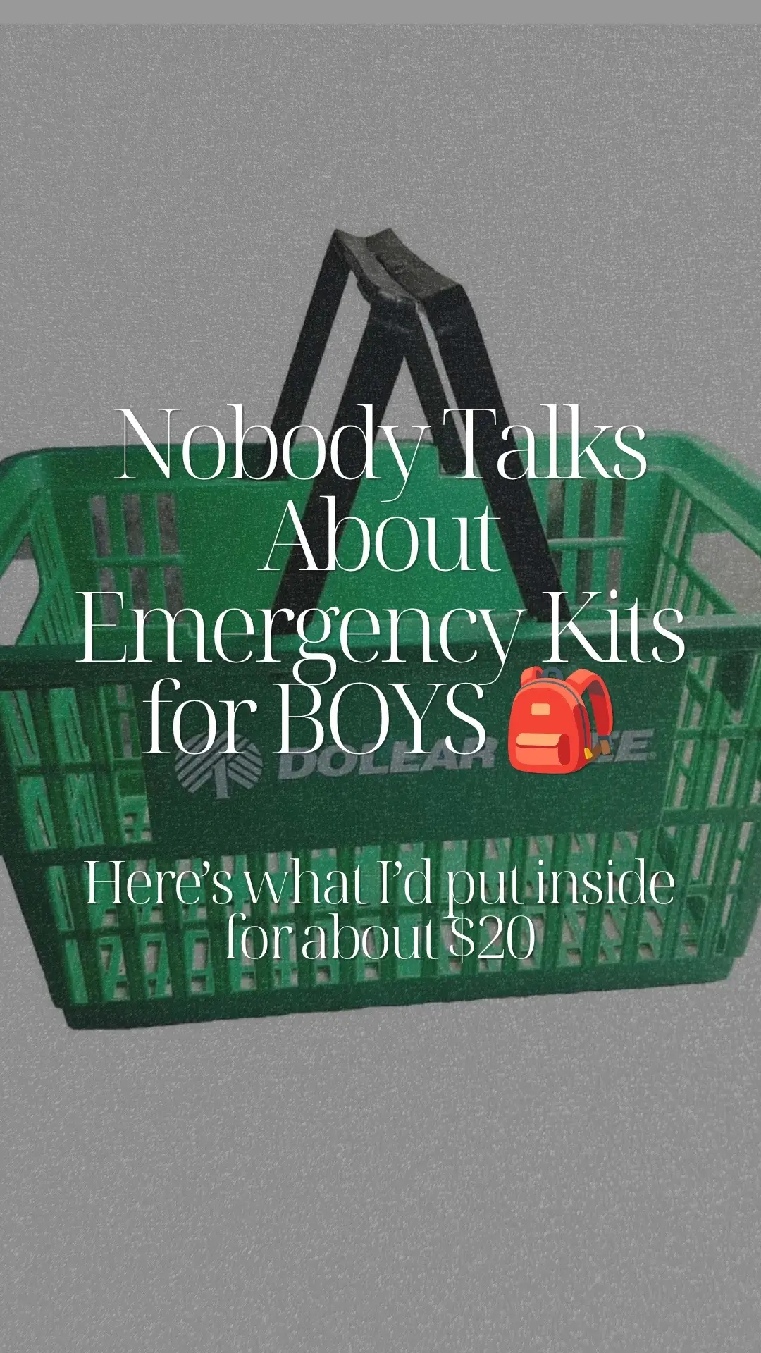 Nobody talks about emergency kits for BOYS! 🎒🧼 Here’s what I’d put in a back-t