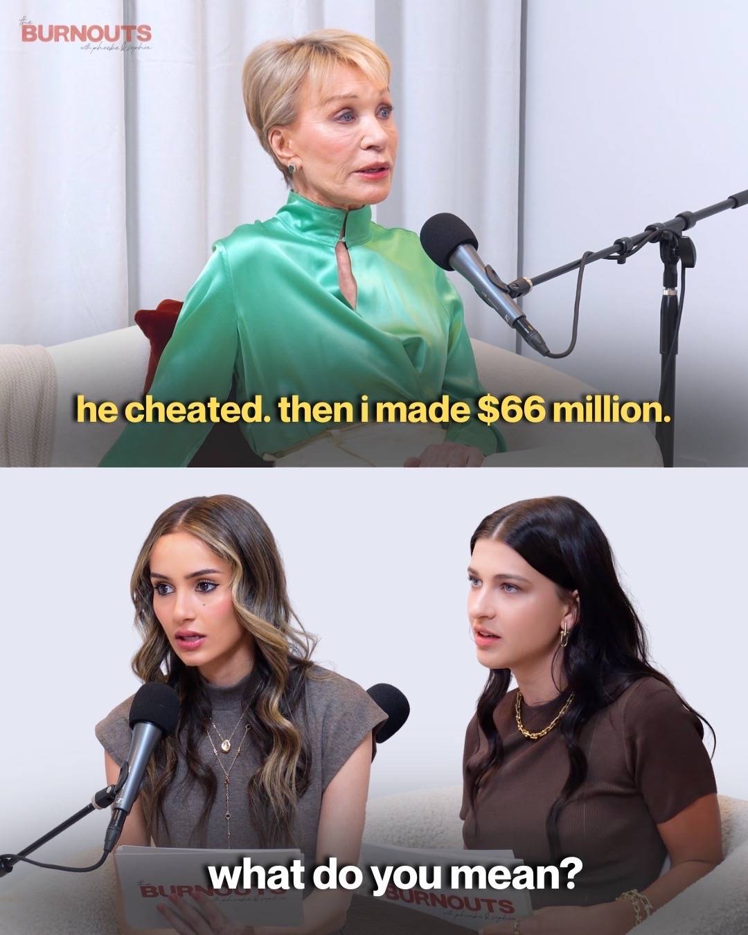 Watch our full episode with Barbara Corcoran at the link in our bio! ❤️‍🔥 #theb