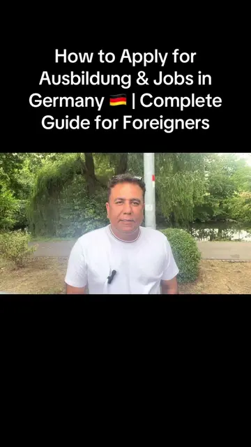 🇩🇪 How to Apply for Ausbildung & Jobs in Germany | Complete Guide for Foreigne
