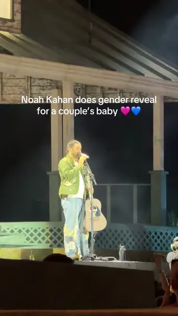 denver n2 gender reveal party!! #noahkahan #denver #concert #tour #genderreveal 