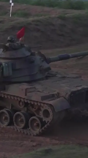 Taiwan's military conducted live-fire drills and simulated repelling a Chinese a