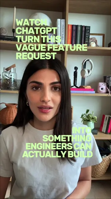Comment “PRODUCT” if you want the exact prompts I used to take a vague feature r