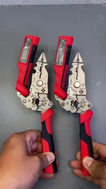 POV: You’re fixing your home wiring… this tool saved me 🔥 16-in-1 wire stripper