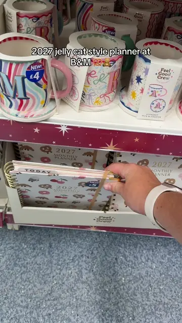 2027 jelly cat style planner at B&M 🥨🧸 #newin #new #newfindsuk #trending #fyp