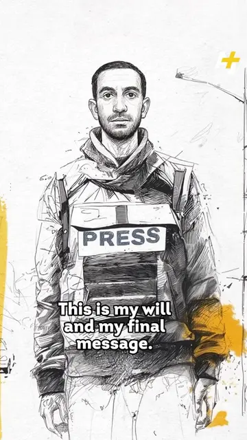 One year ago today, Israel killed Al Jazeera’s Anas al-Sharif in a targeted dron
