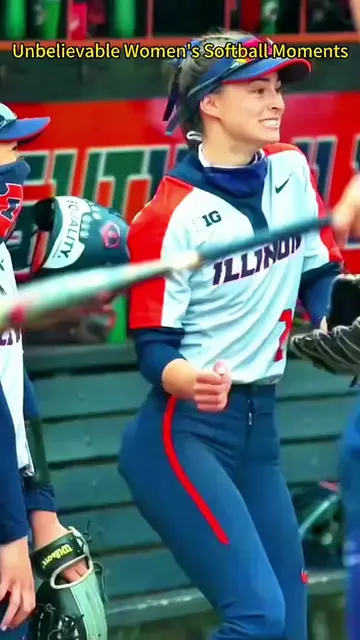 “You feel that? That’s women’s softball POWER. 💥#softballgirls #softballlife #f