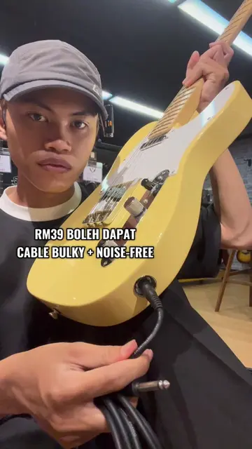 Samgool GT.bee Instrument Cable #samgool #guitarliciousmy #guitar #cable #curica
