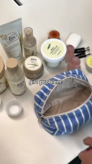 Pouch already full, but can’t give up your skincare? 👀 Just bring the rice star