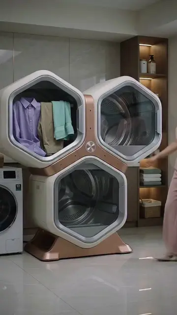 One automatic washing machine that makes laundry simple and effortless. Clean cl
