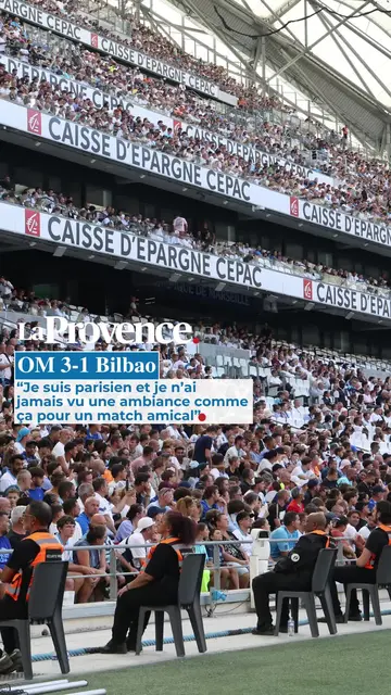 "Je suis parisien et je n'ai jamais vu une ambiance comme ça pour un match amica
