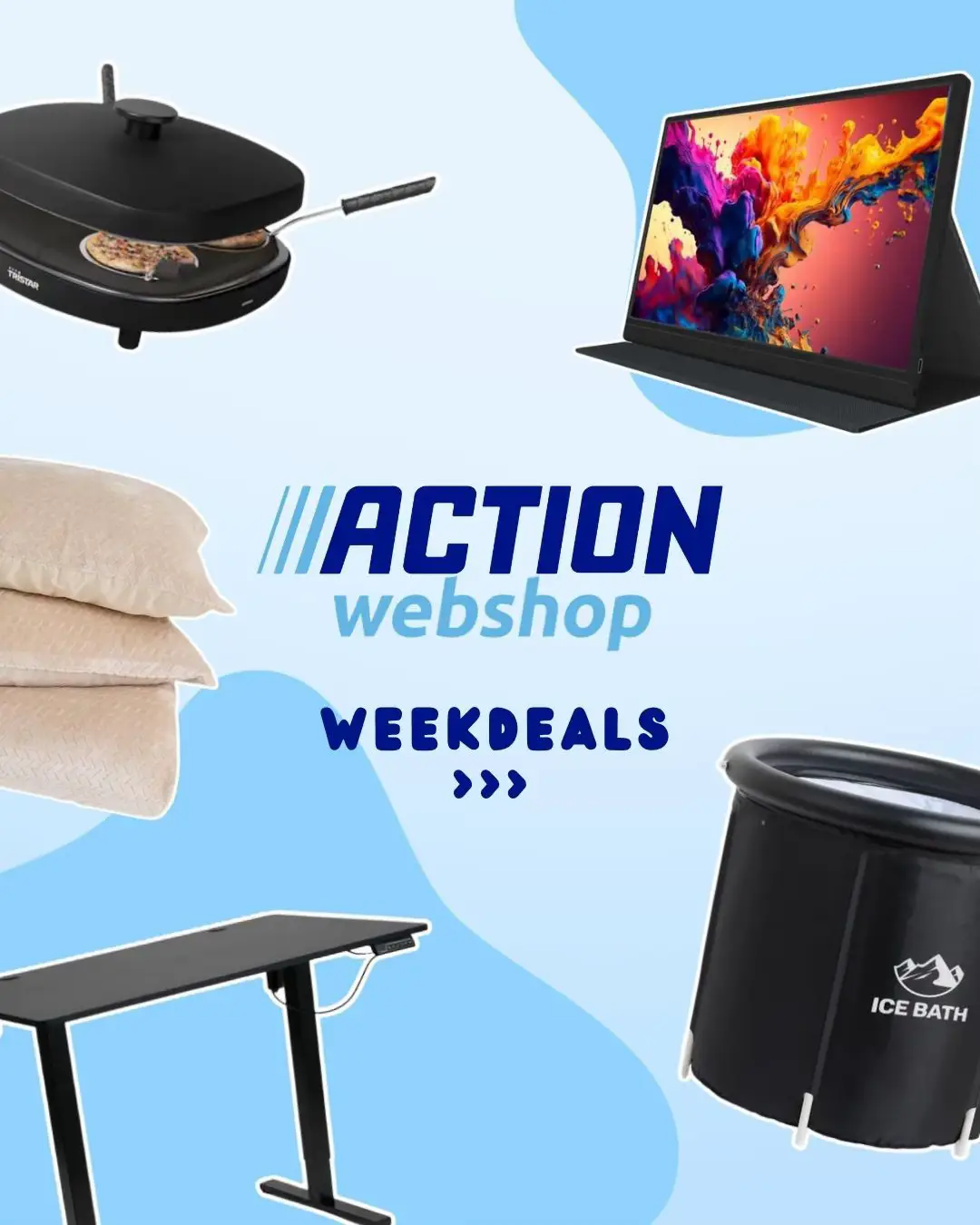 De nieuwe weekdeals van Action Webshop staan weer online! 💙👀 @actionnederland 