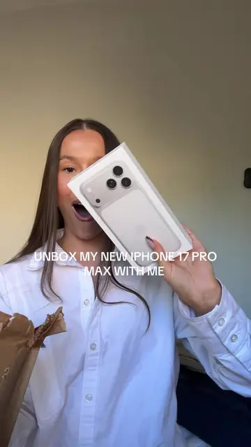 Unbox my new iPhone 17 pro max w me 🤌🏼 #unboxing #newphone #iphone17promax #ip