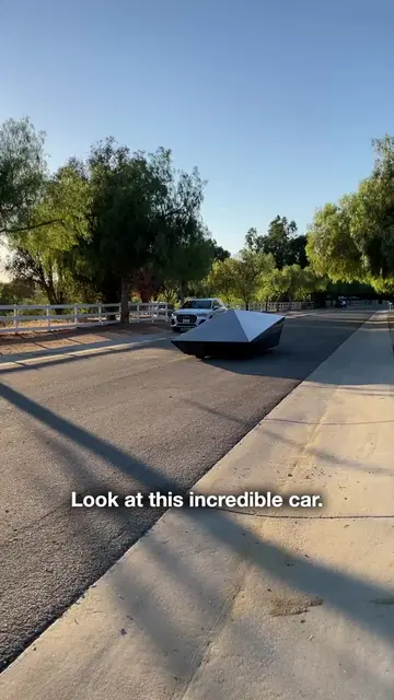 Is this a car or a UFO? 👀🤯 #ufo #weirdcar #unusual #1of1 #supercarblondie
