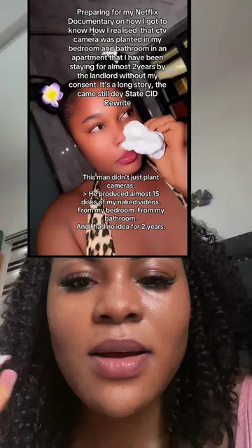 Lady reveals how she got to know her landlord hidden camera in tenants bathroom 