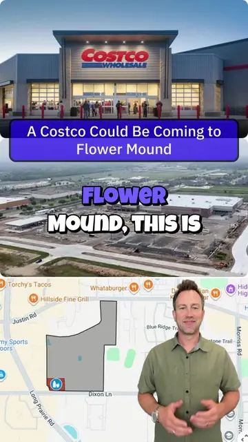 Flower Mound, a Costco might be in your future. 🛒 The warehouse giant just took