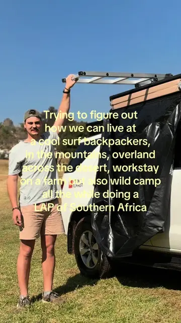 Well hi, we are Savanna and Zanten, a couple from South Africa! 🇿🇦 Follow us a