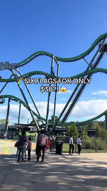 Six Flags for only $38?! 🎢🔥 If you’ve been waiting for an excuse to plan a the