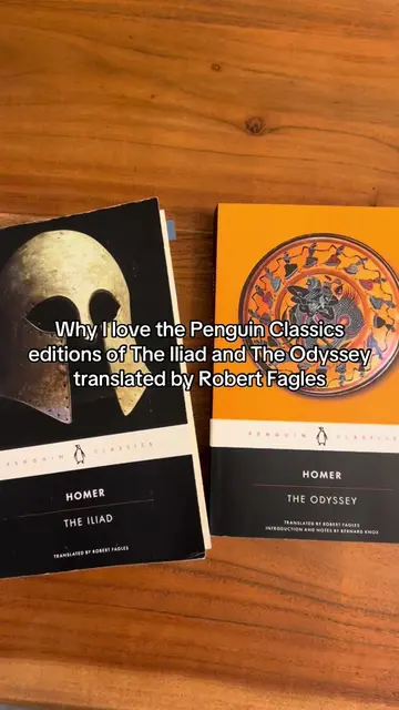 I decided to pick up the @Penguin Classics editions of The Iliad and The Odyssey