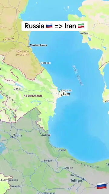From Russia 🇷🇺 to Iran 🇮🇷. #LearnOnTikTok #trending #viral #russia #iran 