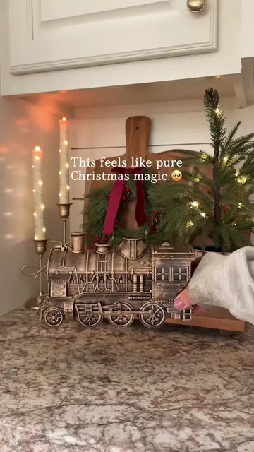 This feels like pure Christmas magic.🎄🎄 I am in love this train diffuser. My g