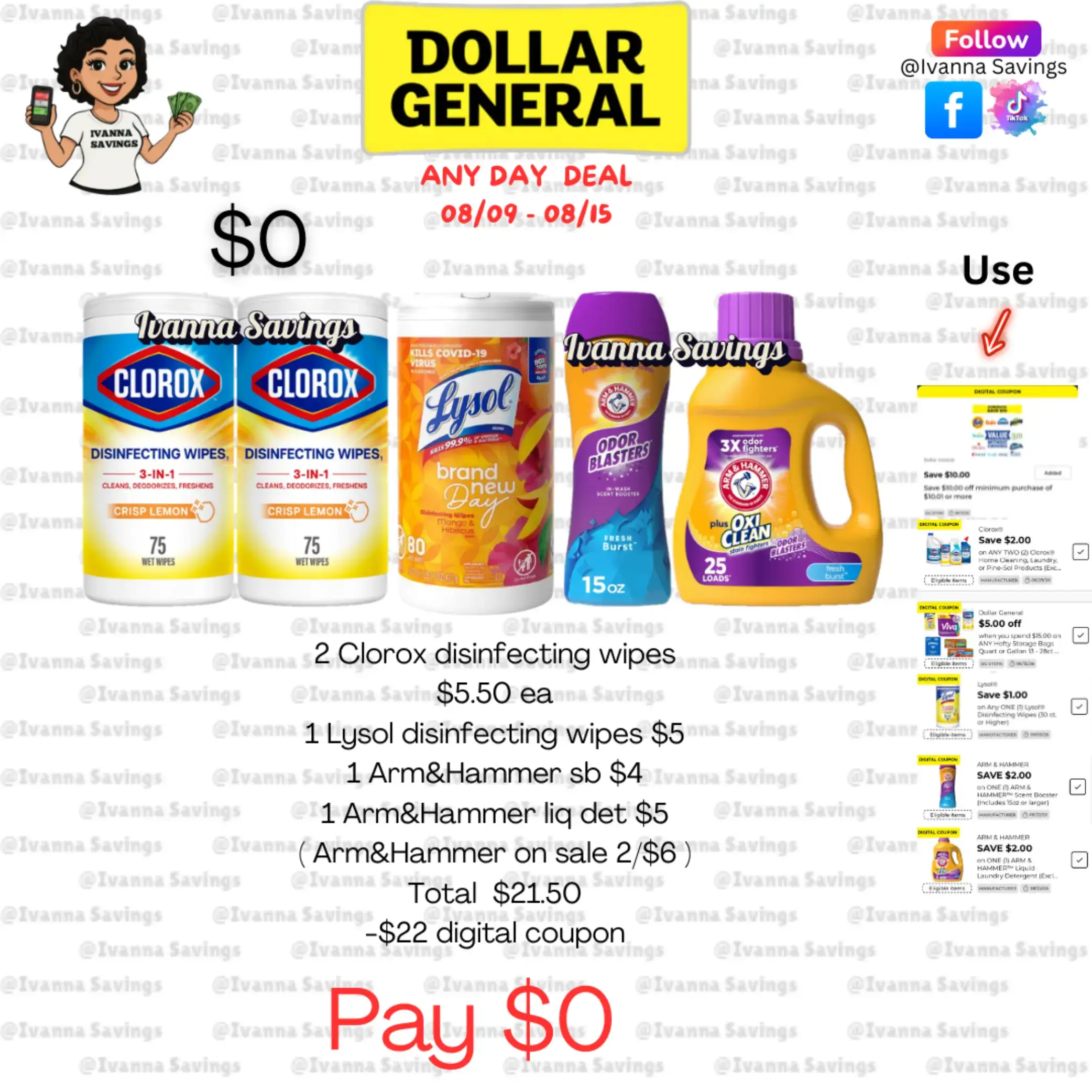Here’s a super easy deal to use your $10 P&G coupon!  Quick note: Some of the co