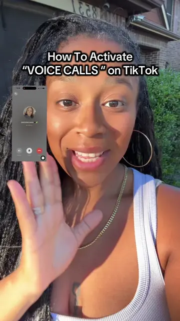 How to enable TikTok voice calls don’t forget to hit the follow button, save thi