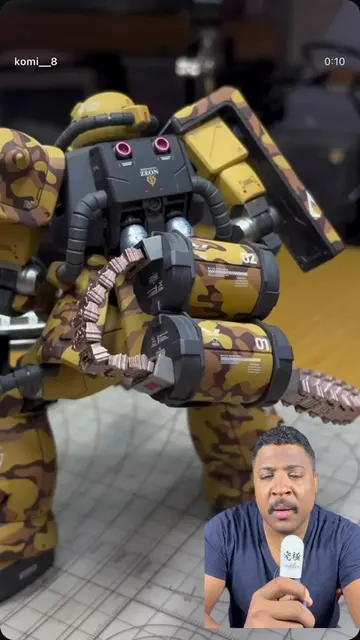 Komi 8 is one of my favorite model kit painters. In all of their gunpla work you