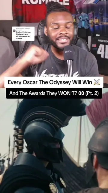Replying to @isaac_lanning The Series to discover what all awards The Odyssey wi