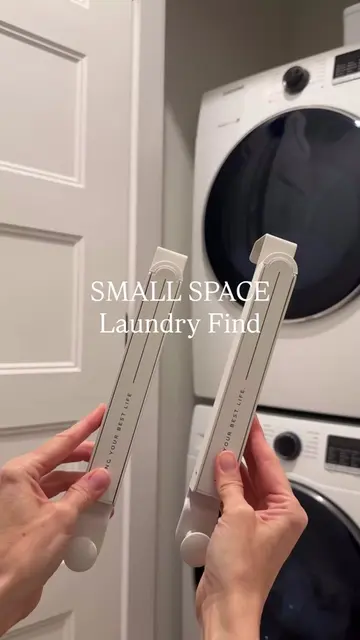 SMALL SPACE Laundry Find. Linked in my Amazon Shop under LAUNDRY. #amazonhome #l