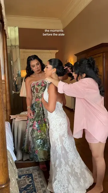 savouring every second 🤍  🎥 @weddingluxesocials 