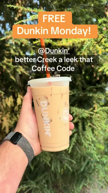 Free Coffee Code! TBA 👀 We’re waiting! @Dunkin'  #fyp #viral #foryoupage #coffe