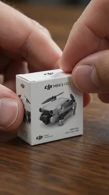 🚁🔥 DJI MINI 5 PRO — SMALL DRONE, BIG ENERGY! Imagine pulling this out of your 