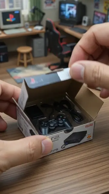 PLAYSTATION 2 (PS2) just went MINI 🎮🔥 Unboxed, plugged in, powered up, and act