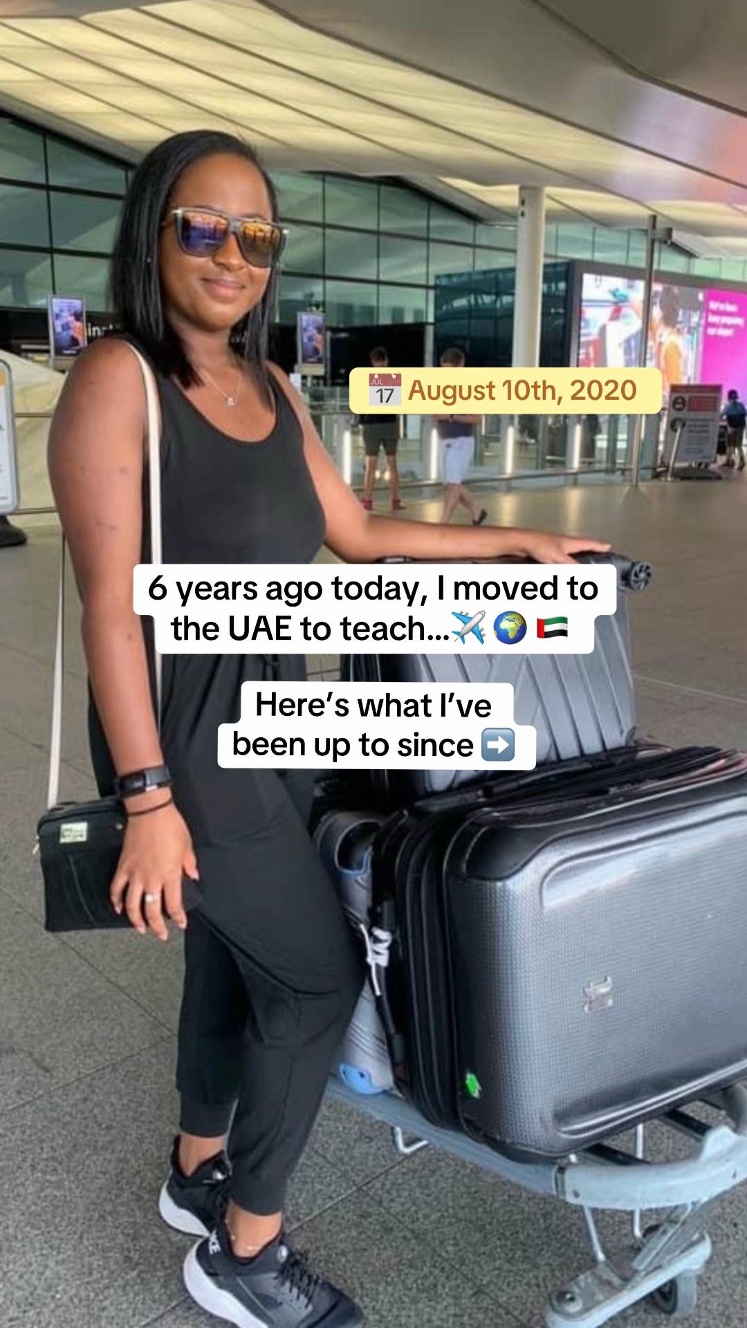 6 years ago today, I moved abroad to teach…🥹✈️🇦🇪 what a 6 years it’s been 🫶�