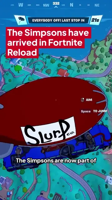 The Simpsons have arrived in Fortnite Reload! #pcgamer #Fortnite #Simpsons #ad