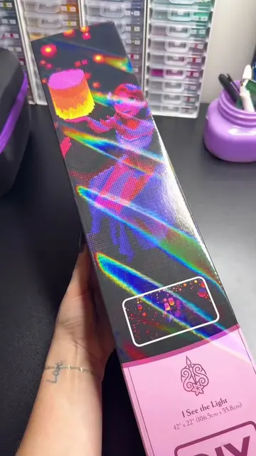 unboxing I See The Light by Diamond Art Club ✨💜 #iseethelight #tangled #disney 