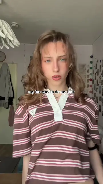 Sushi stick easy hairstyle for long hair 🍣🥢 #hairstyle #hairtutorial #hairstyl