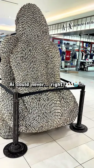 You never know what you’ll find wandering through the American Dream mall!  This