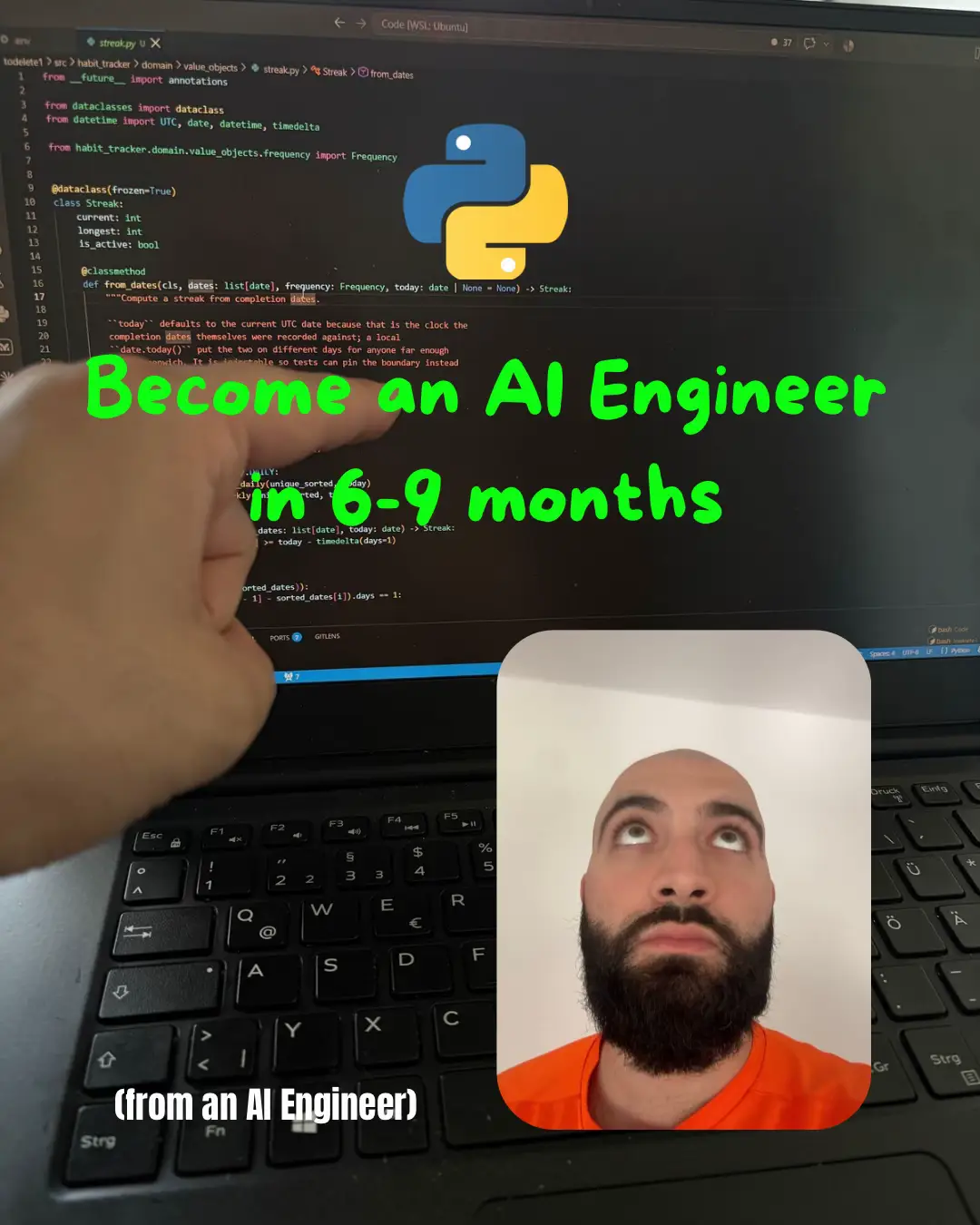 Become an AI/ML Engineer in 6-9 months with this roadmap! I didn‘t want to add 1
